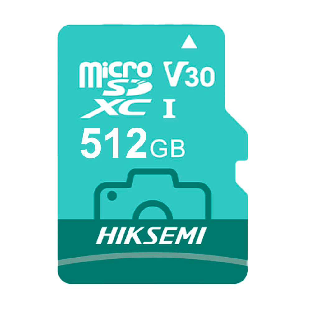 CARTÃO MICRO SD HIKVISION 512GB IDEAL PARA TELEMÓVEIS E TABLETS