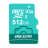 CARTÃO MICRO SD HIKVISION 512GB IDEAL PARA TELEMÓVEIS E TABLETS