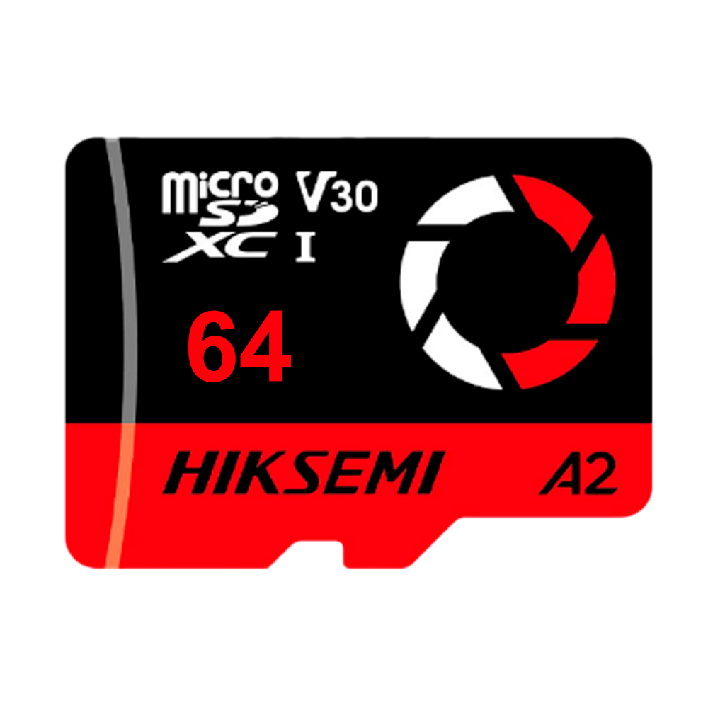 CARTÃO MICRO SD HIKVISION  64GB IDEAL PARA VIDEO/IMAGEM 4K