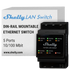 SHELLY LAN SWITCH MONTAGEM DIN, LAN