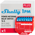 SHELLY PLUS 1 PM (1 CH 16A MAX) INTERRUPTOR INTELIGENTE - WIFI,BLUETOOTH