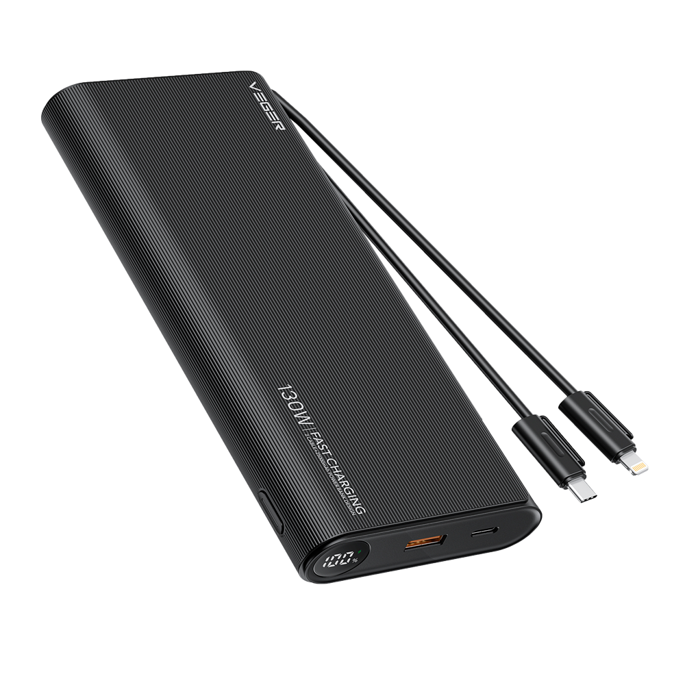 VEGER POWER BANK COM ECRA LCD 25.000MAH