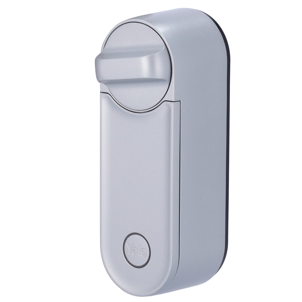 FECHADURA YALE  COM CHAVEIRO INTELIGENTE BLUETOOTH E WIFI (PRATEADO)