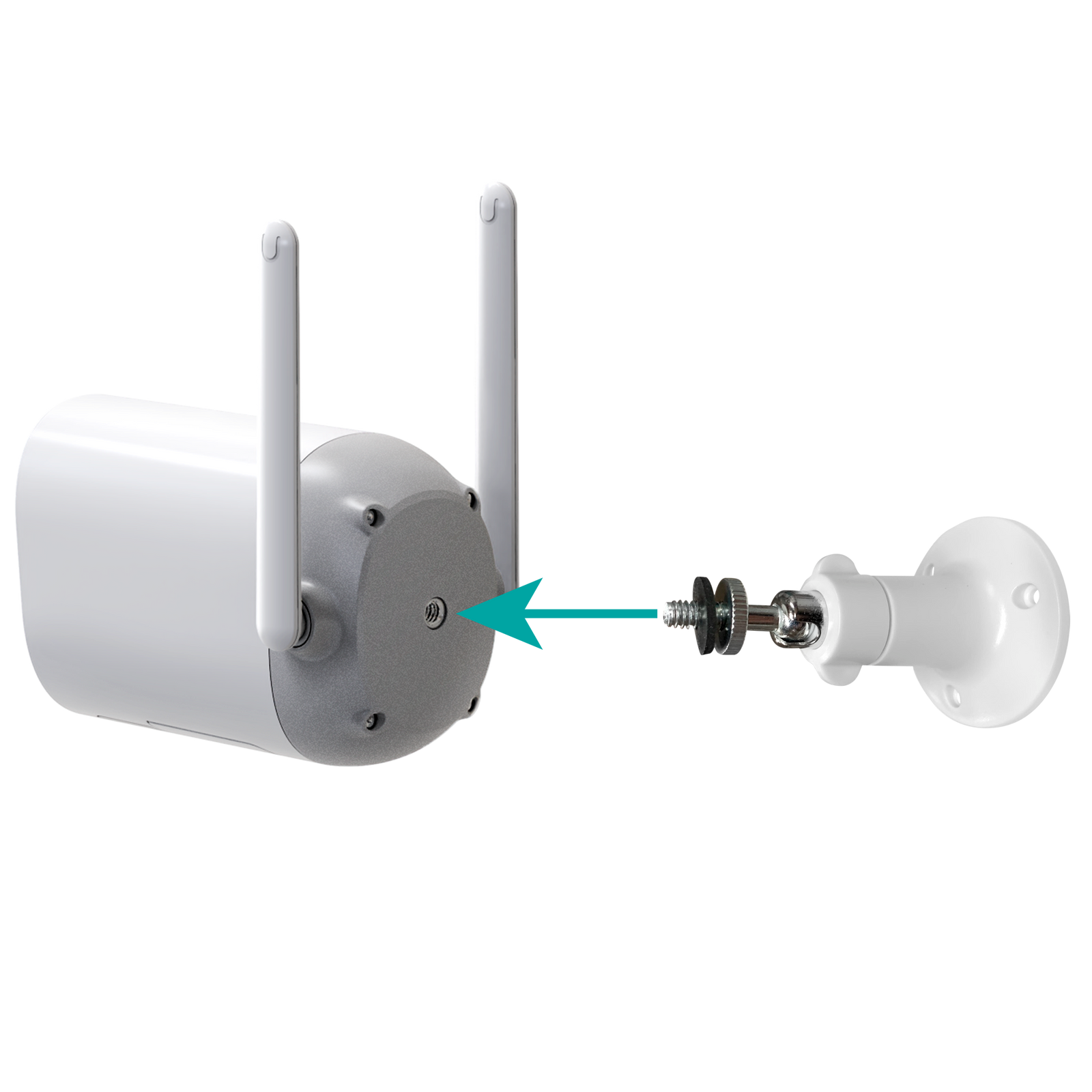 VICOHOME CAMARA IP 3MPX 3.3MM IR 7M WIFI BATERY 8000 mAh PIR AUDIO SD IP65