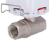 VALVULA SOLENOIDE PARA FECHO DE AGUA 1/2  POL. BRANCO