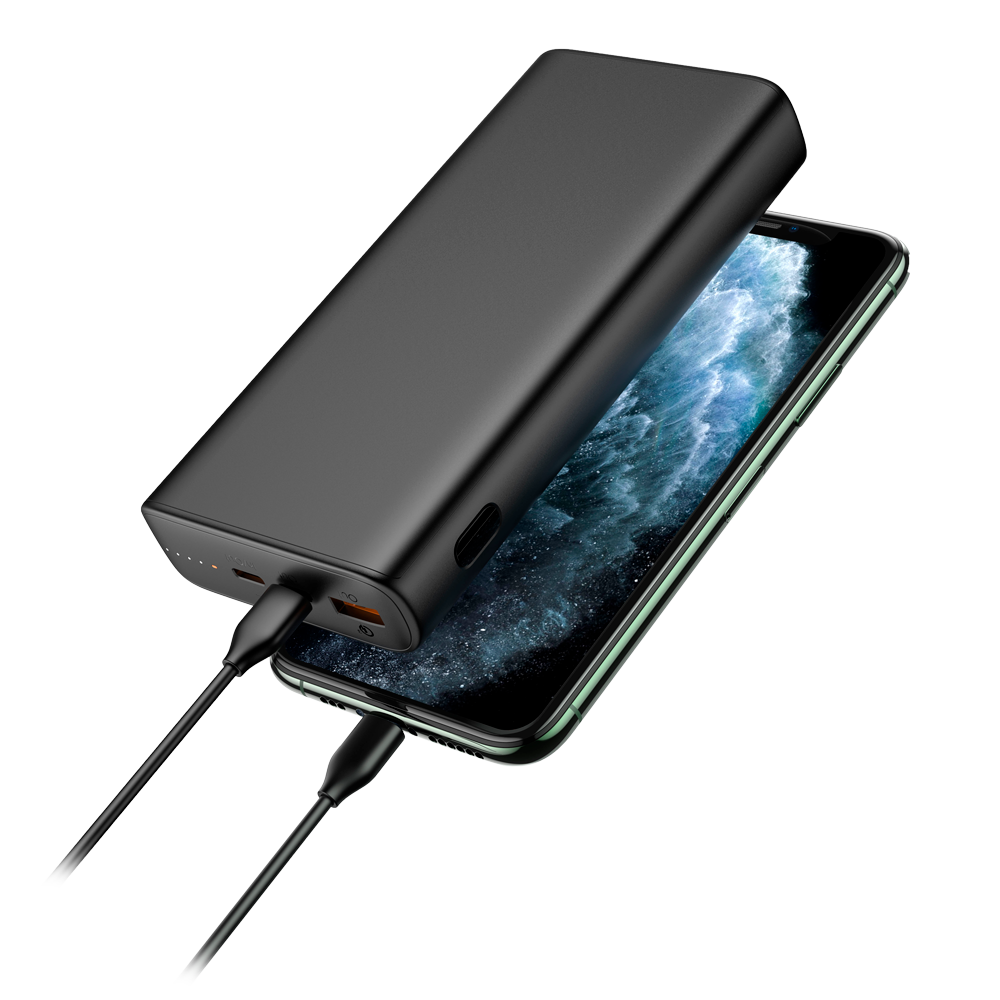 VEGER POWER BANK COM LED DE CARREGAMENTO 20.000MAH