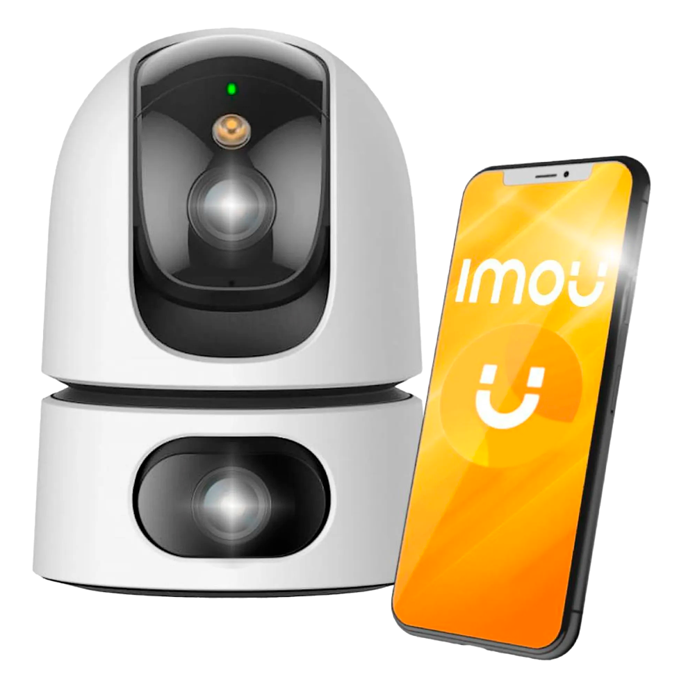 CAMARA IMOU LENTE DUPLA WIFI 5MP 3.6MM IR 15M AUDIO BI/SIRENE