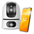 CAMARA IMOU LENTE DUPLA WIFI 5MP 3.6MM IR 15M AUDIO BI/SIRENE