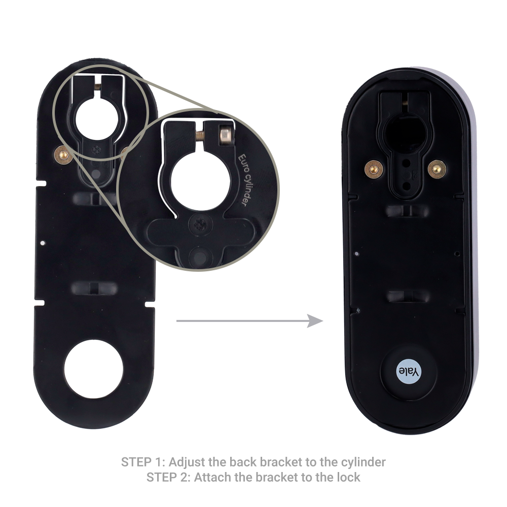 FECHADURA YALE  COM CHAVEIRO INTELIGENTE BLUETOOTH E WIFI