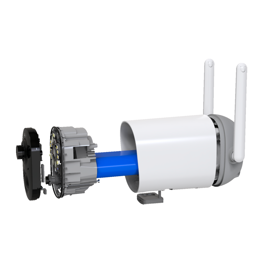 VICOHOME CAMARA IP 2MPX 3.3MM IR WIFI BATERY PIR AUDIO SD IP65