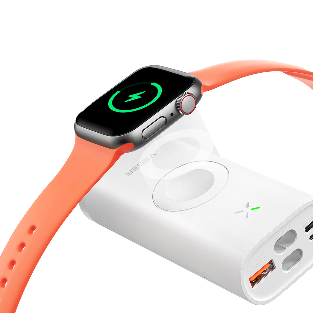 VEGER MINI POWER BANK MAGNETICO SEM FIOS 10.000MAH
