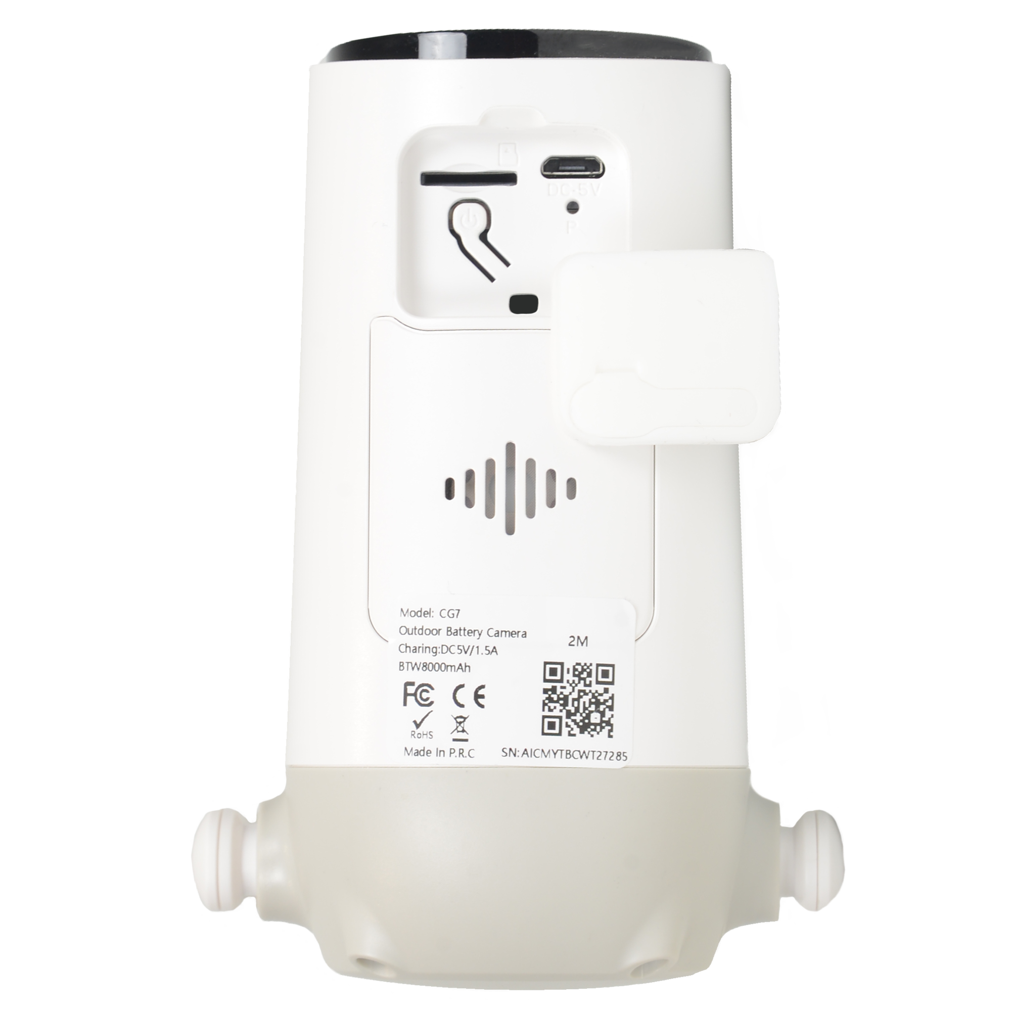 VICOHOME CAMARA IP 3MPX 3.3MM IR 7M WIFI BATERY 8000 mAh PIR AUDIO SD IP65