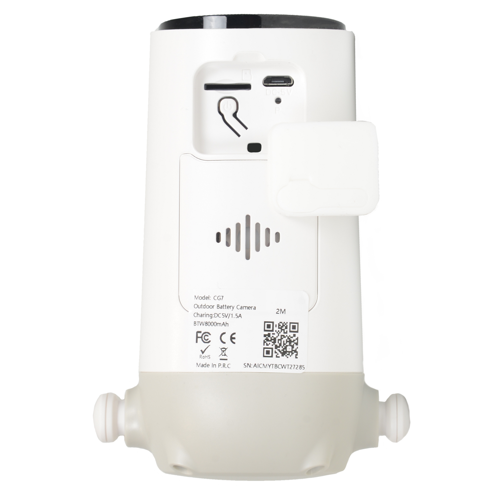 VICOHOME CAMARA IP 3MPX 3.3MM IR 7M WIFI BATERY 8000 mAh PIR AUDIO SD IP65