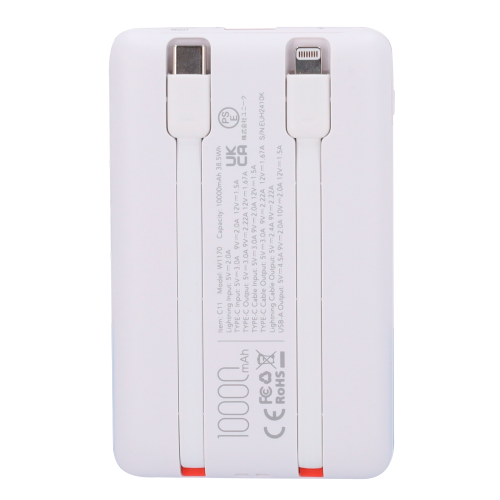 VEGER POWER BANK COM ECRA LCD 10.000MAH