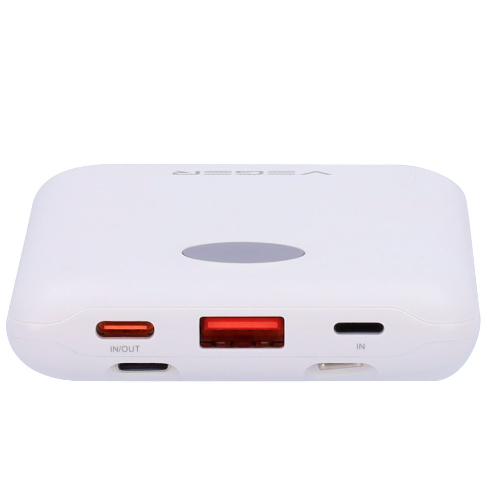 VEGER POWER BANK COM ECRA LCD 10.000MAH