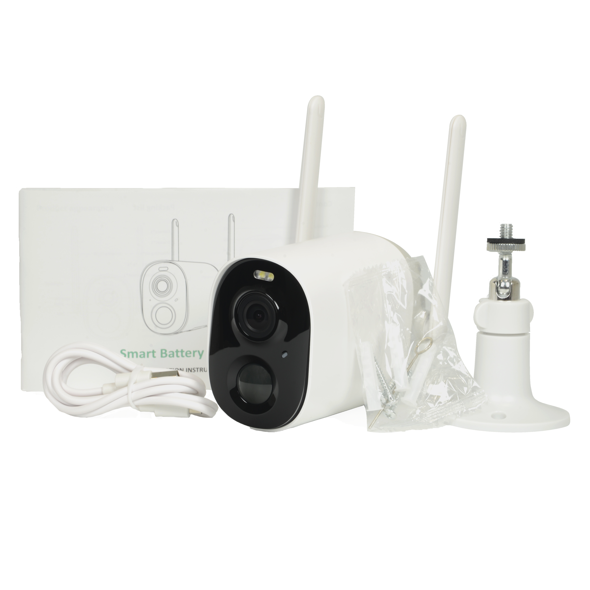 VICOHOME CAMARA IP 2MPX 3.3MM IR WIFI BATERY PIR AUDIO SD IP65
