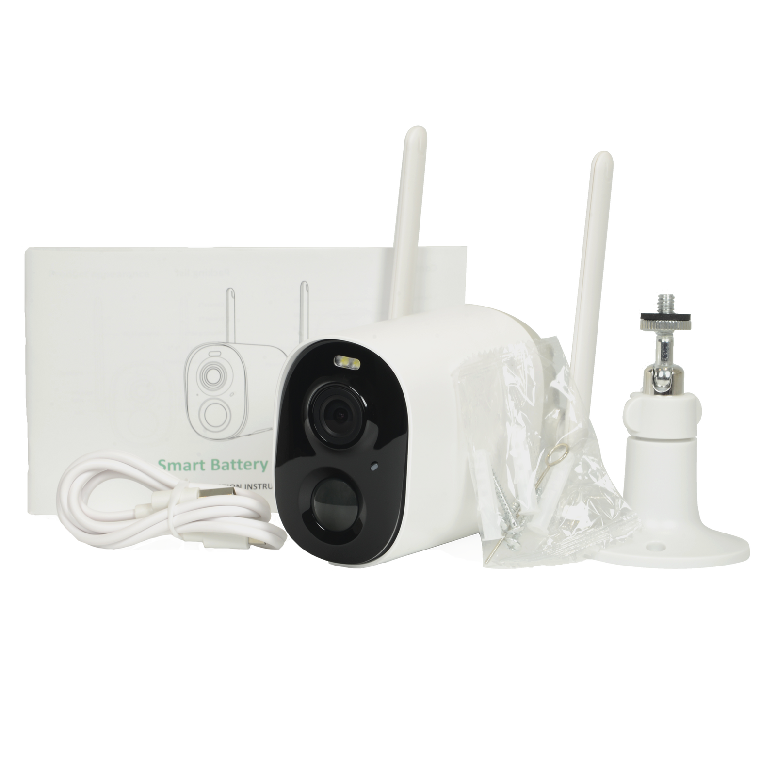 VICOHOME CAMARA IP 2MPX 3.3MM IR WIFI BATERY PIR AUDIO SD IP65